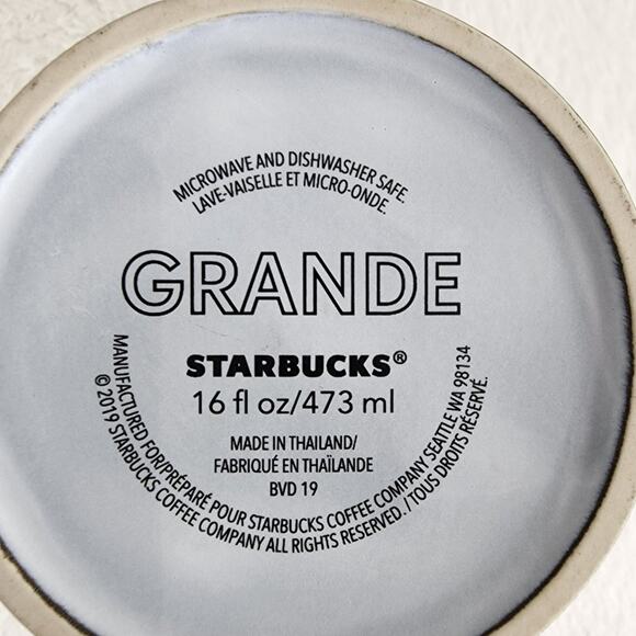 2019 Starbucks Grey Siren Grande Anniversary Mug 16 oz Large Mermaid Matte - Picture 7 of 7